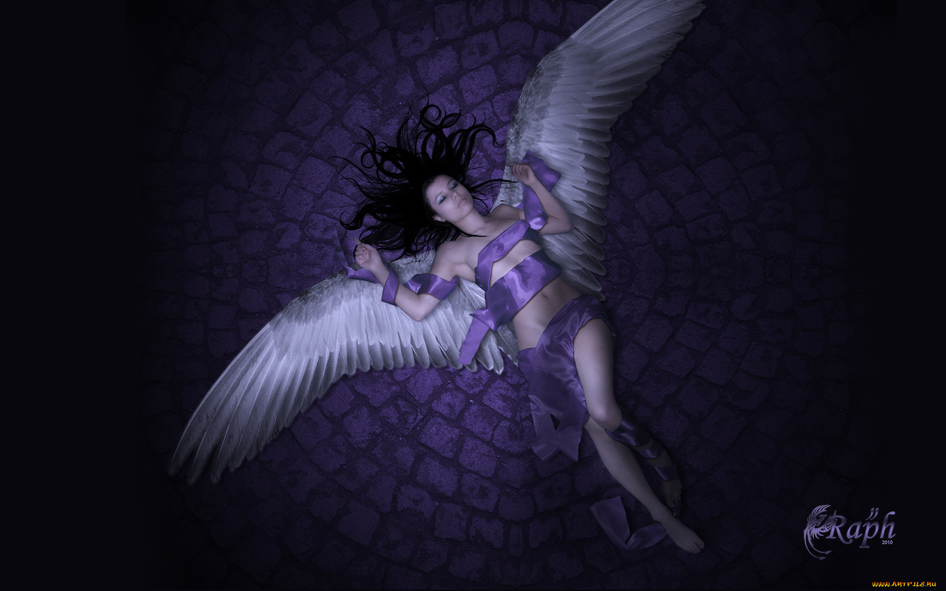 Purple angel